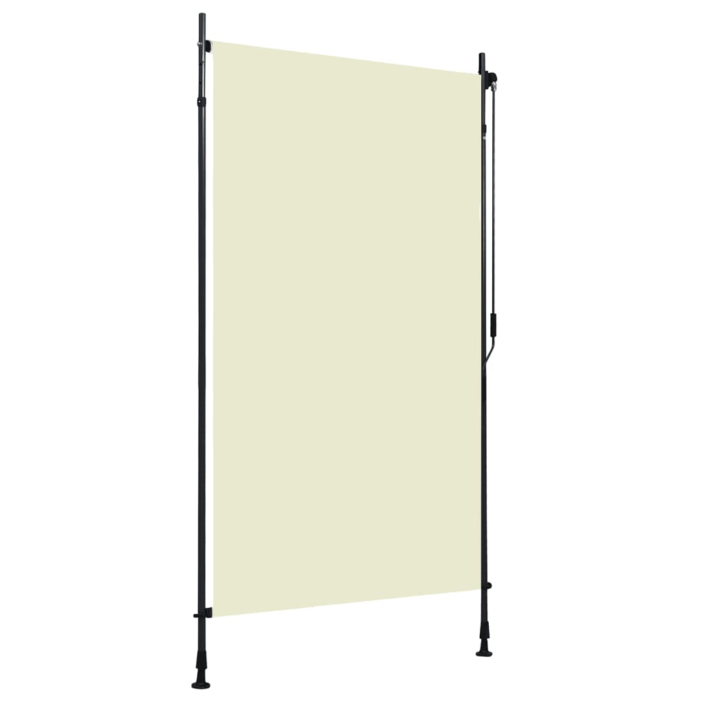 Berkfield Outdoor Roller Blind 120x270 cm Cream