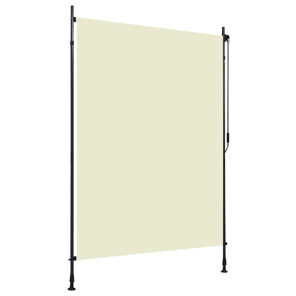 Berkfield Outdoor Roller Blind 150x270 cm Cream