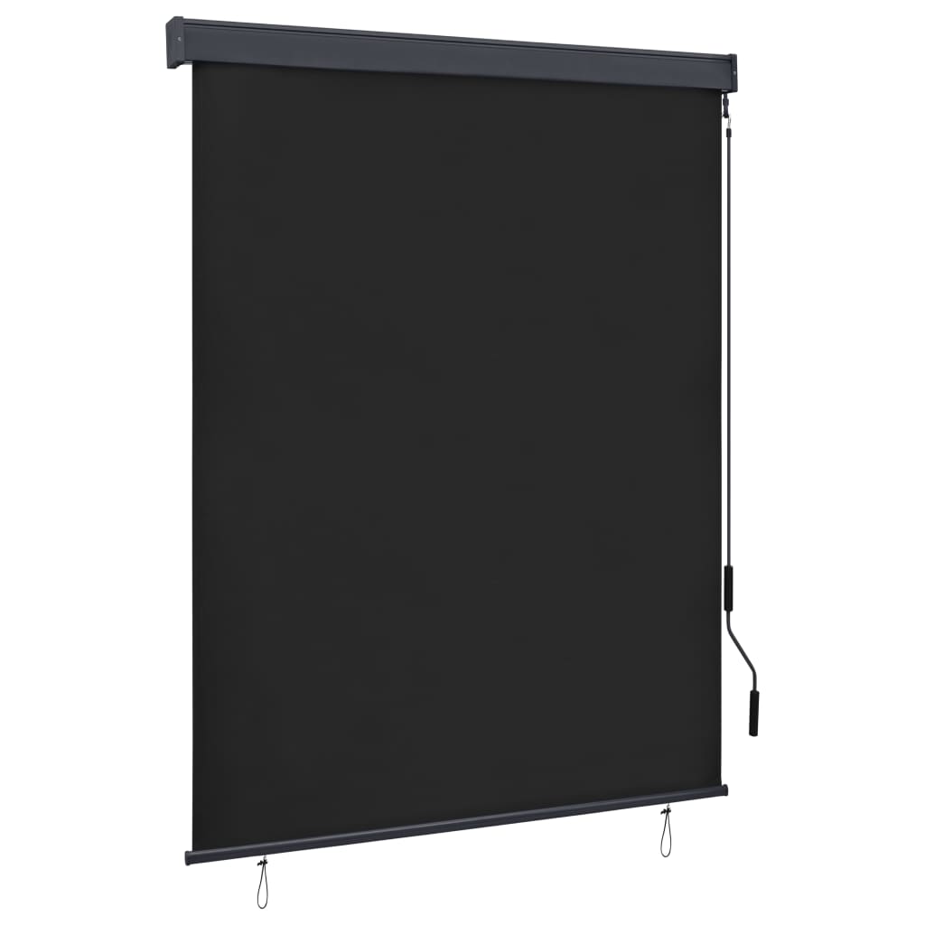 Berkfield Outdoor Roller Blind 140x250 cm Anthracite