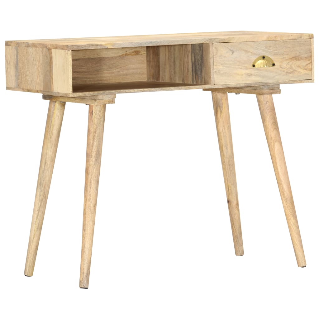 Berkfield Console Table 90x45x75 cm Solid Mango Wood