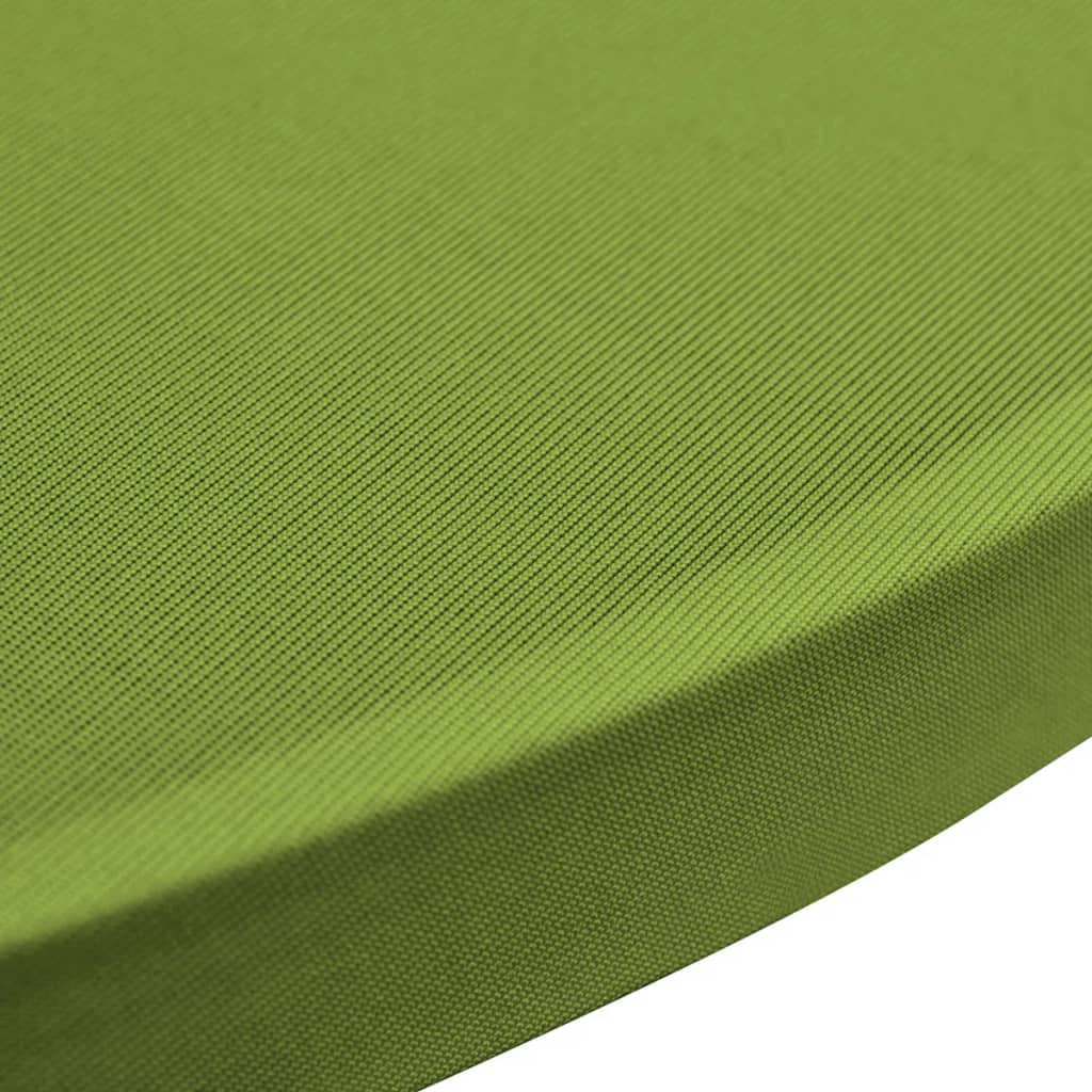 Berkfield Stretch Table Cover 4 pcs 60 cm Green