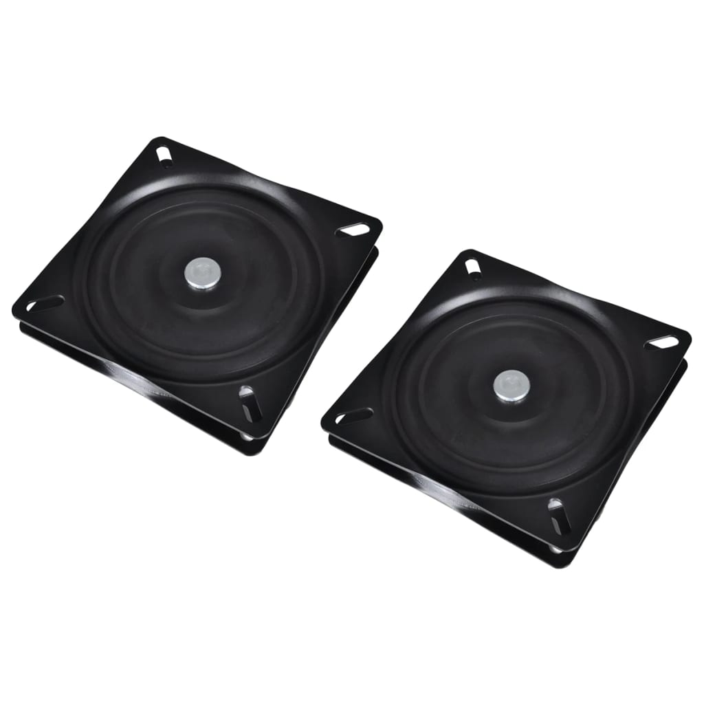Berkfield Boat Seat Swivels 2 pcs Standard 160x160x2.5 mm