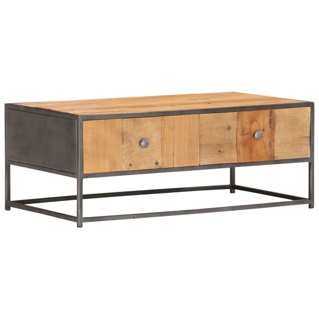 Berkfield Coffee Table 90x50x35 cm Solid Reclaimed Wood