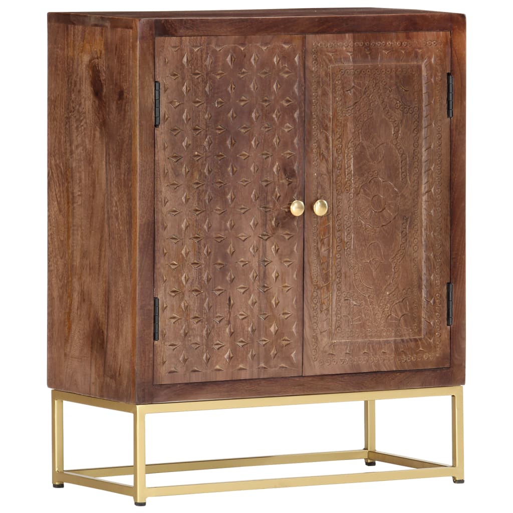 Berkfield Sideboard 60x30x75 cm Solid Mango Wood
