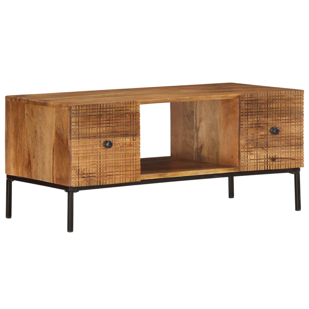Berkfield Coffee Table 90x45x40 cm Solid Mango Wood