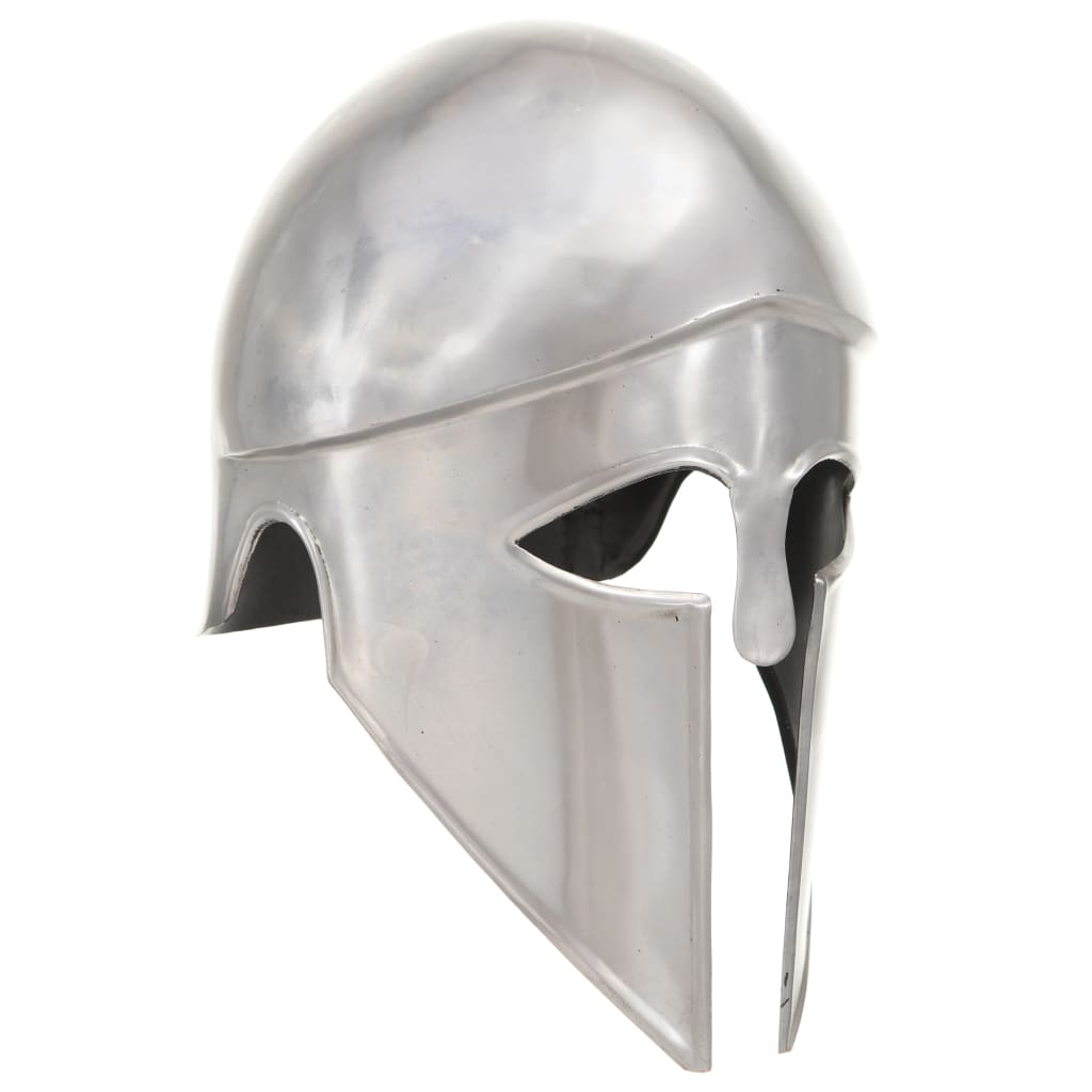 Berkfield Greek Warrior Helmet Antique Replica LARP Silver Steel