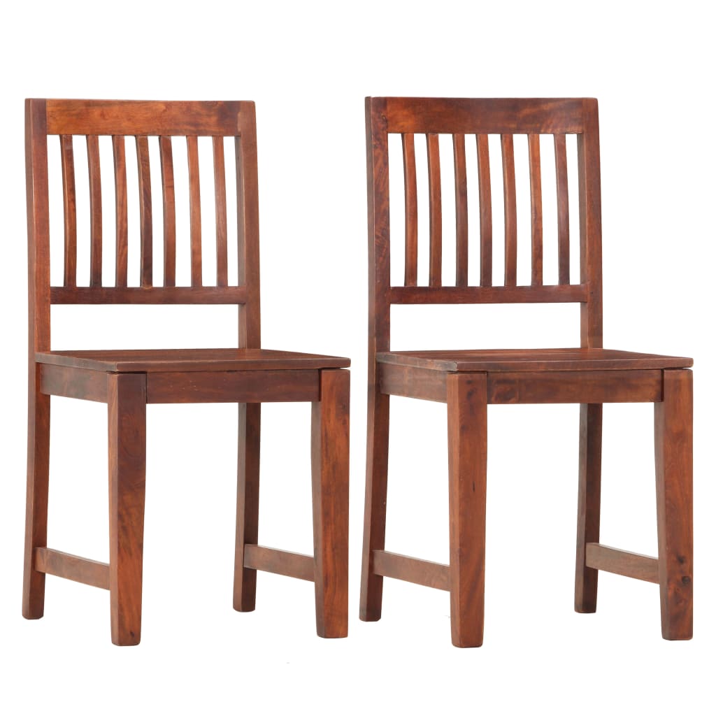 Berkfield Dining Chairs 2 pcs Solid Mango Wood