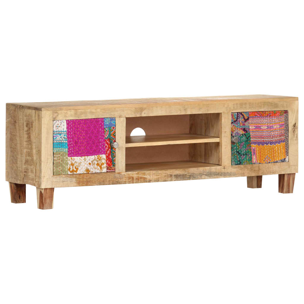 Berkfield TV Cabinet 120x30x40 cm Solid Mango wood