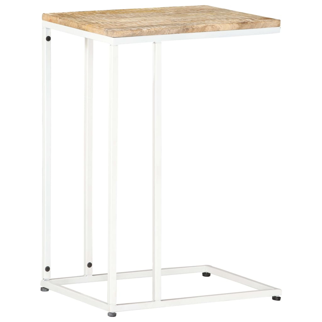 Berkfield Side Table 35x45x65 cm Solid Mango Wood