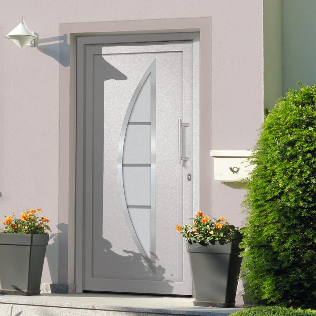 Berkfield Front Door White 98x208 cm
