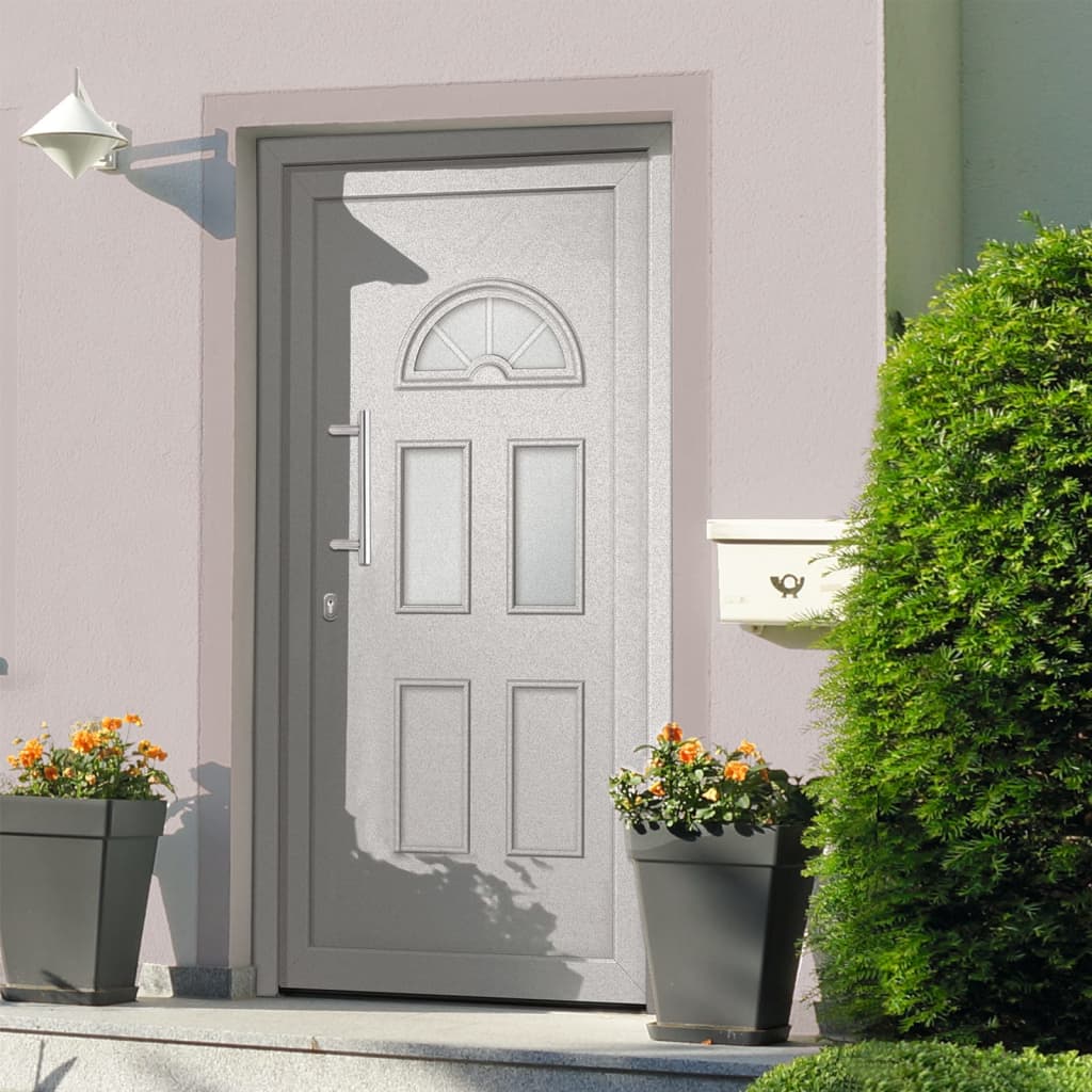 Berkfield Front Door White 88x208 cm
