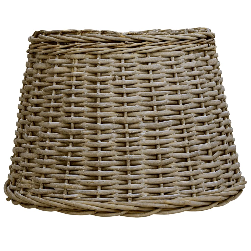 Berkfield Lamp Shade Wicker 45x28 cm Brown