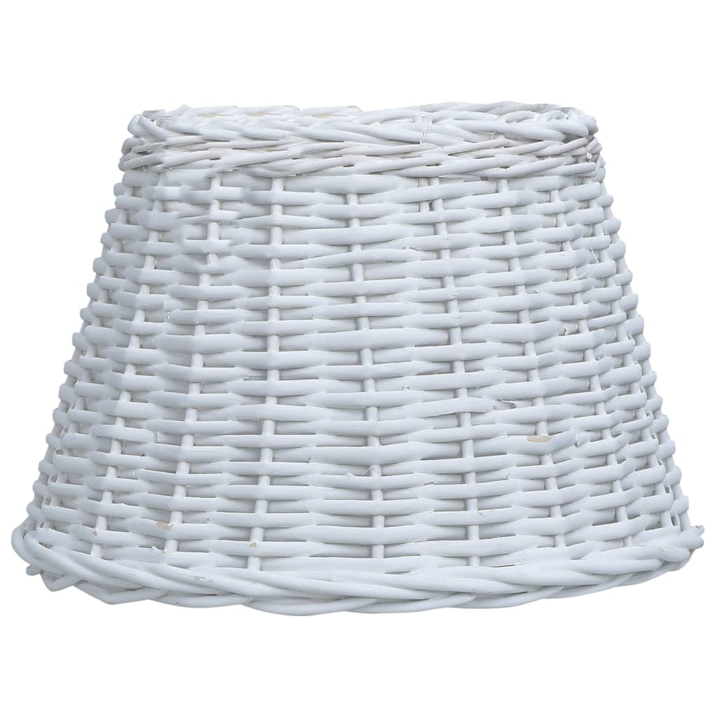 Berkfield Lamp Shade Wicker 50x30 cm White
