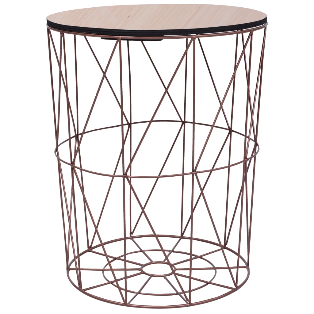 Berkfield Coffee Table Copper ? 47 cm