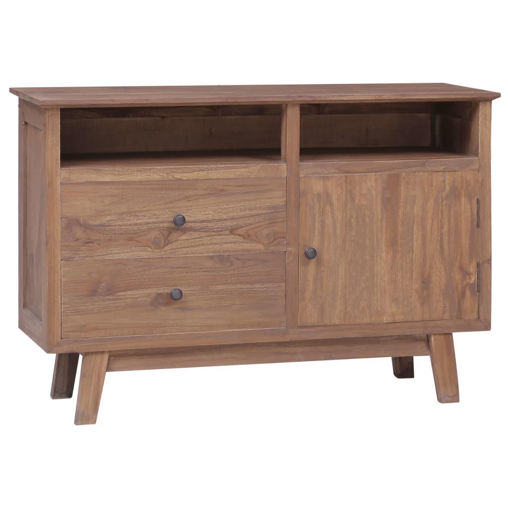 Berkfield Sideboard 100x30x68 cm Solid Teak Wood