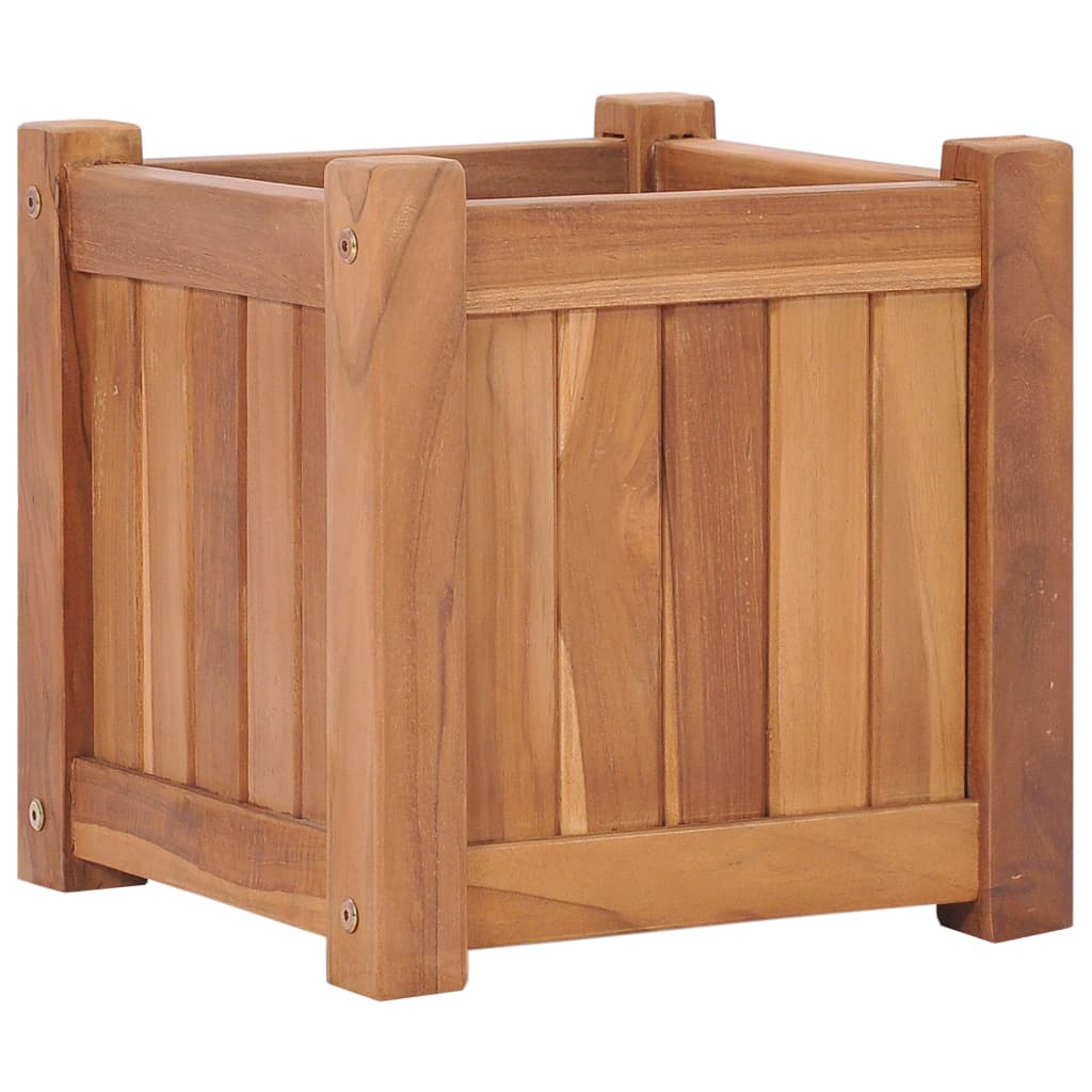 Berkfield Raised Bed 30x30x30 cm Solid Teak Wood