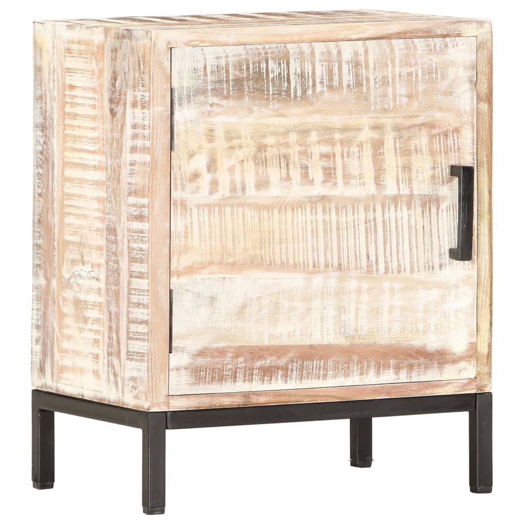 Berkfield Bedside Cabinet 40x30x50 cm Solid Acacia Wood