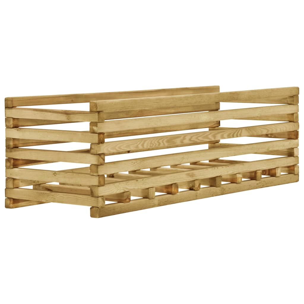 Berkfield Garden Raised Bed 120x40x38.5 cm Impregnated Pinewood