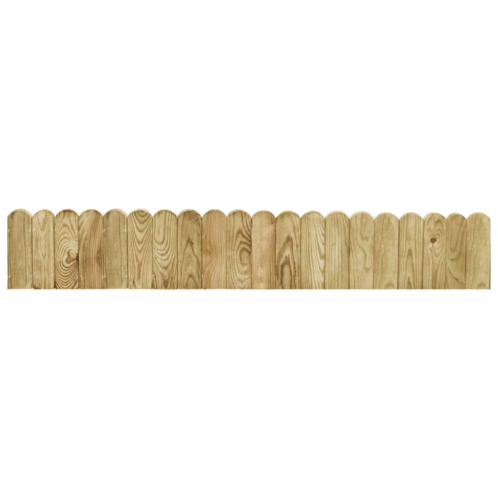 Berkfield Border Roll Green 120 cm Impregnated Pinewood