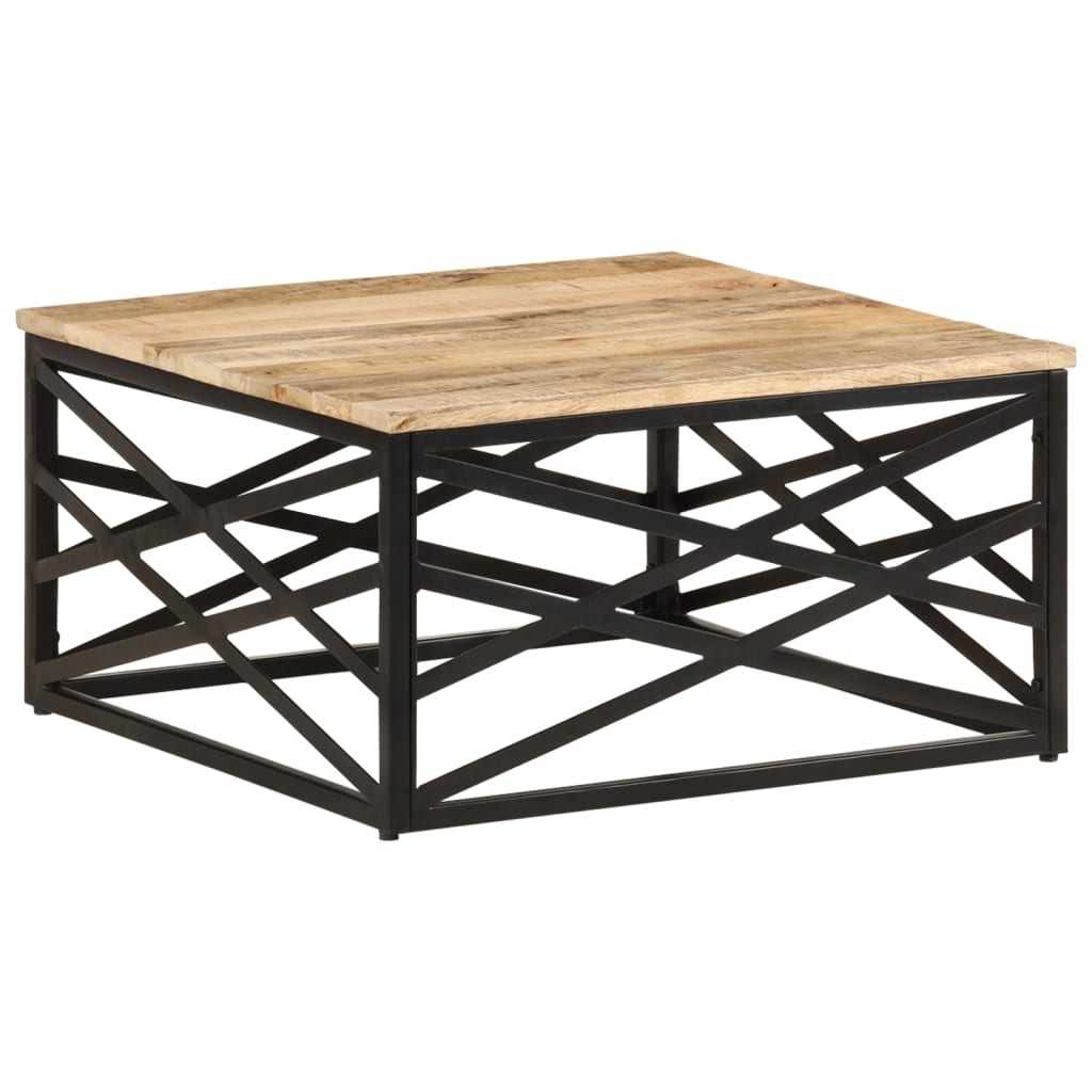 Berkfield Coffee Table 68x68x35 cm Solid Mango Wood