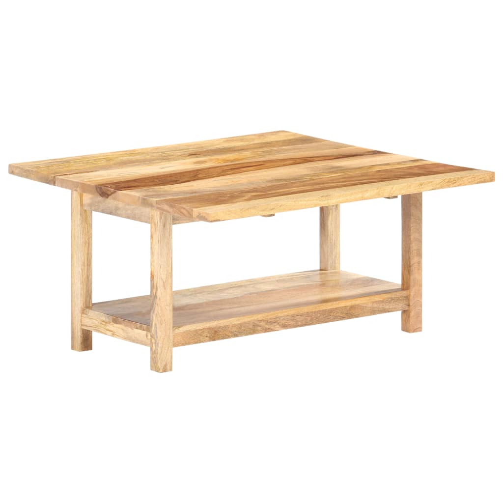 Berkfield Extendable Coffee Table 90x(45-90)x45 cm Solid Mango Wood