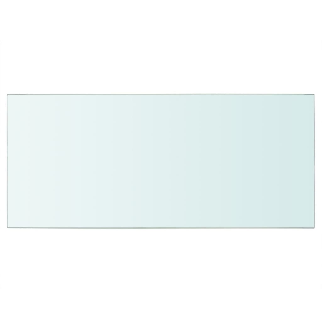 Berkfield Shelves 2 pcs Panel Glass Clear 50x25 cm