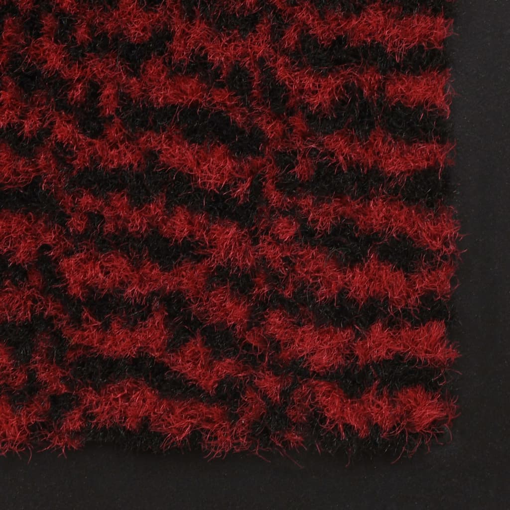 Berkfield Dust Control Mats 2 pcs Rectangular Tufted 60x90 cm Red