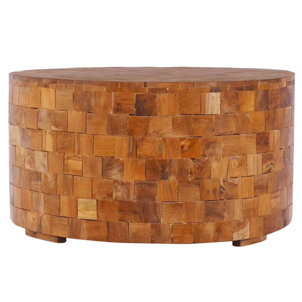 Berkfield Coffee Table 60x60x35 cm Solid Teak Wood