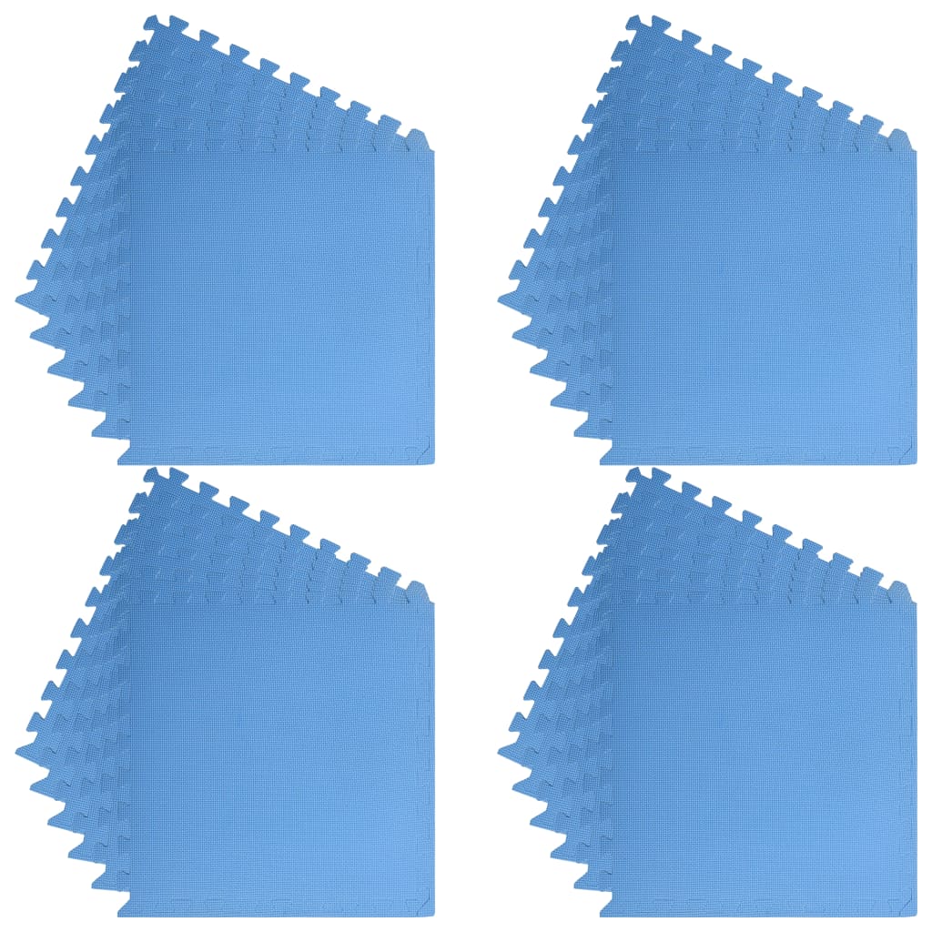 Berkfield Floor Mats 24 pcs 8.64 _�Š__�� EVA Foam Blue