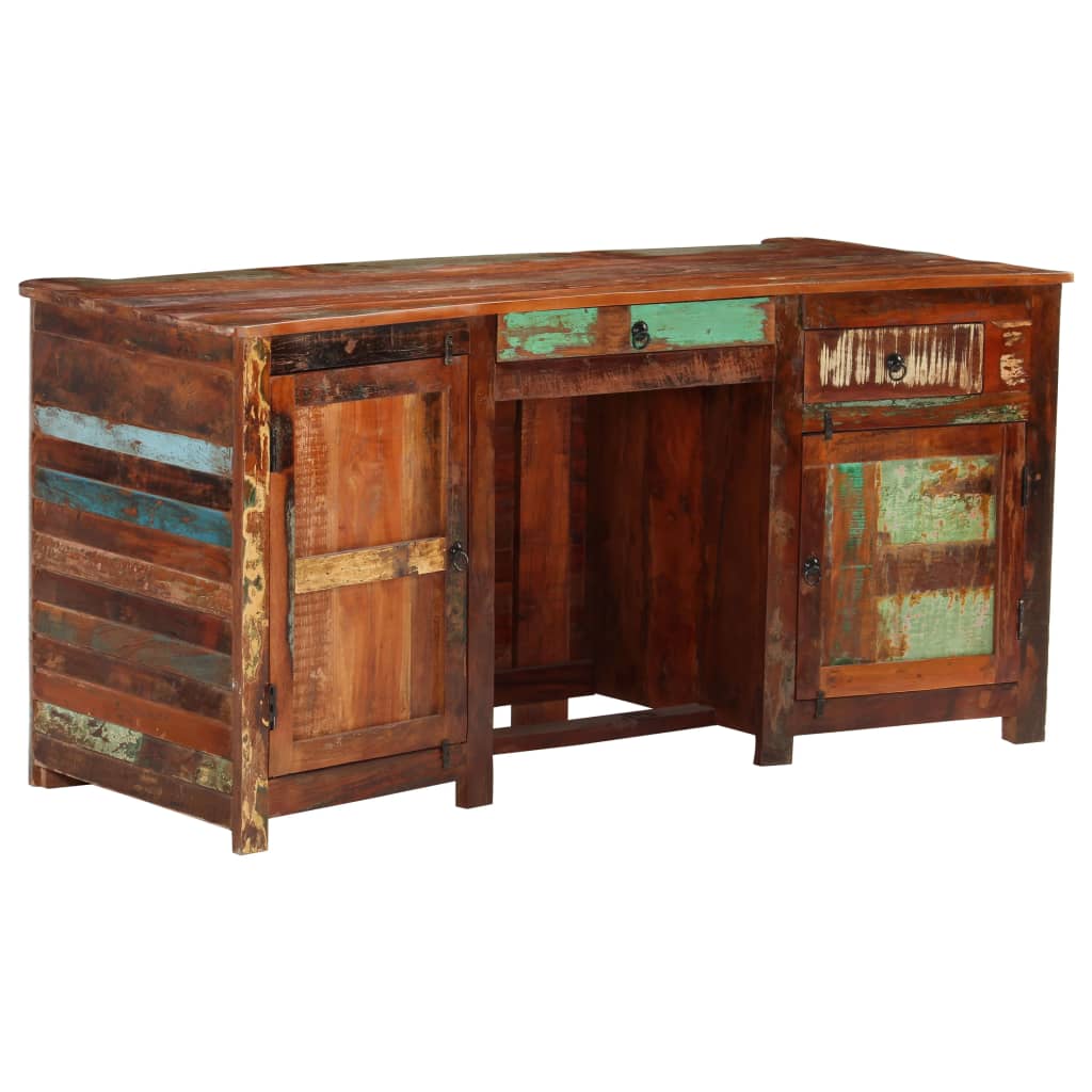 Berkfield Director Desk 170x70x76 cm Solid Reclaimed Wood