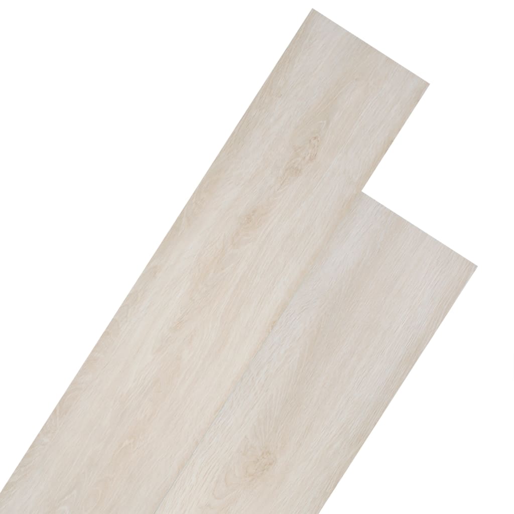 Berkfield Non Self-adhesive PVC Flooring Planks 4.46 m�__ 3 mm Oak Classic White