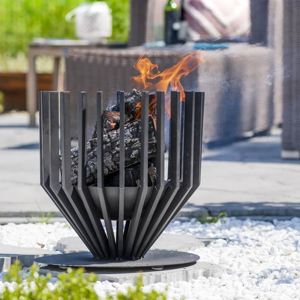 RedFire Fire Basket Irving Medium Black