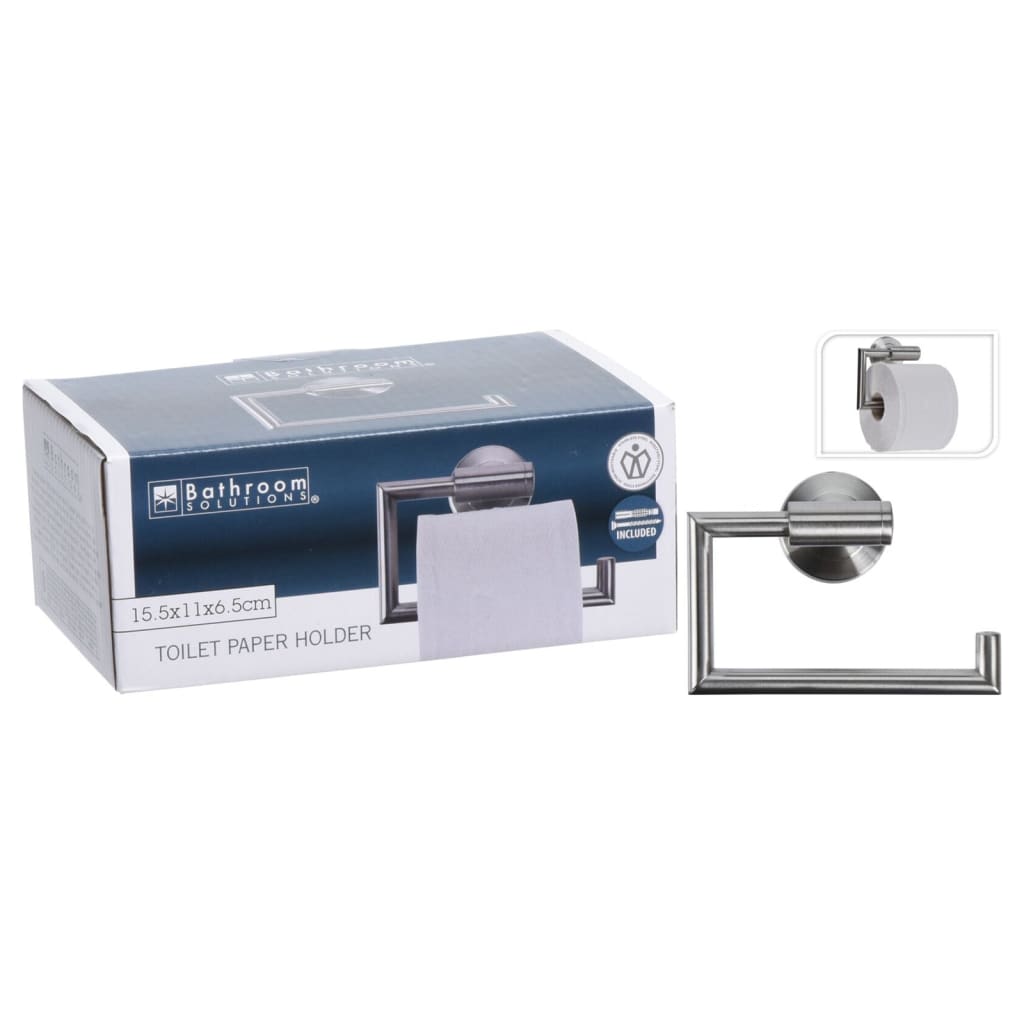 Bathroom Solutions Toilet Roll Holder 15.5x6.5x11 cm