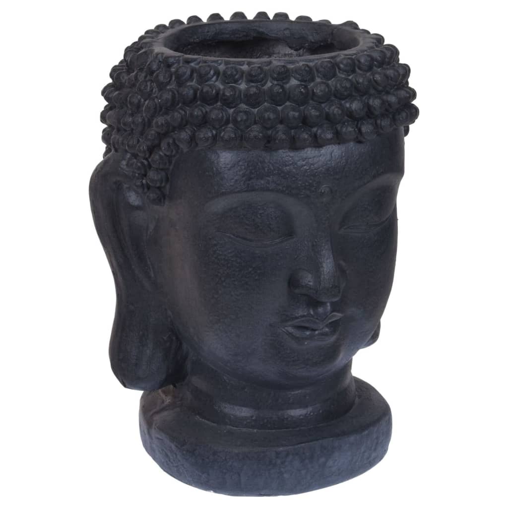 ProGarden Flowerpot Buddha Figure 25x26x35 cm Anthracite