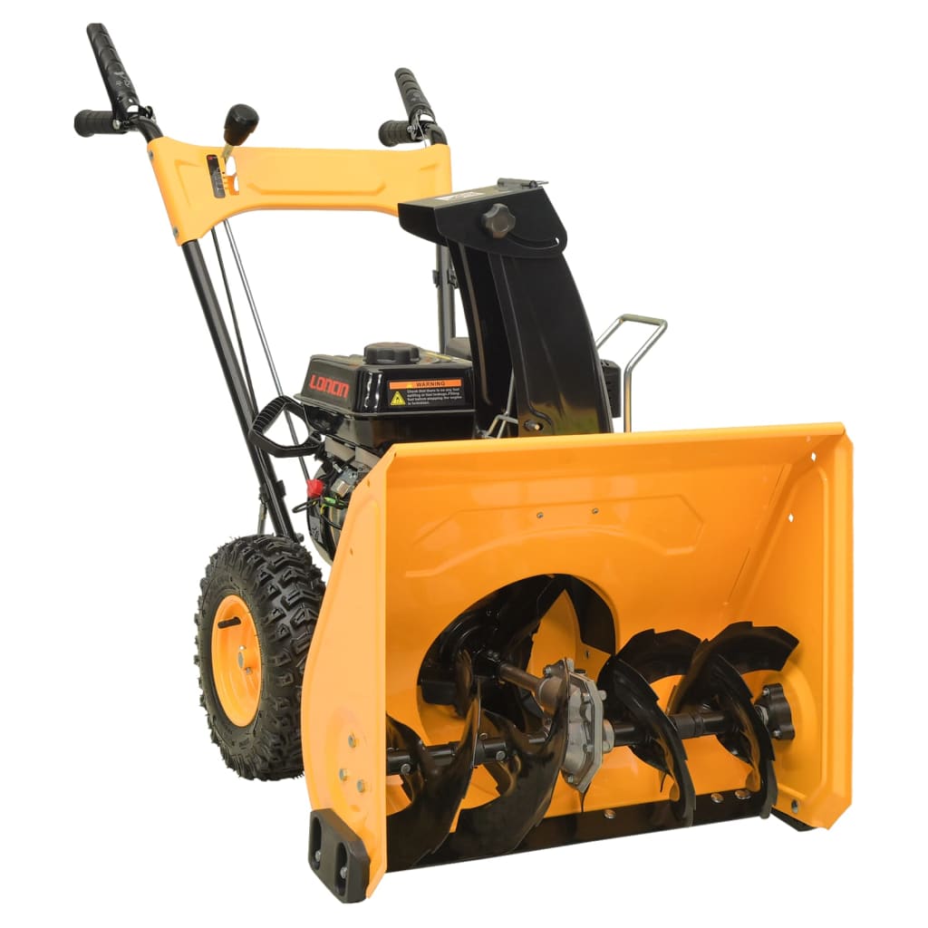 Berkfield Snow Thrower 6.5 HP Yellow and Black