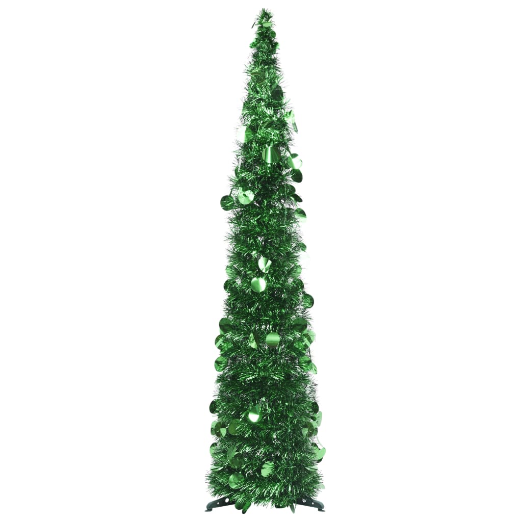 Berkfield Pop-up Artificial Christmas Tree Green 120 cm PET
