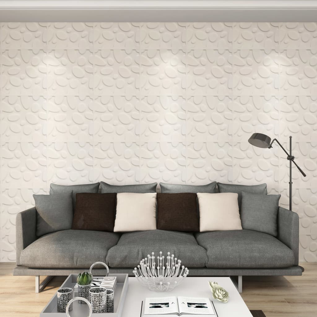 Berkfield 12 pcs Wall Panels 3D 0.5x0.5 m 3 m�__