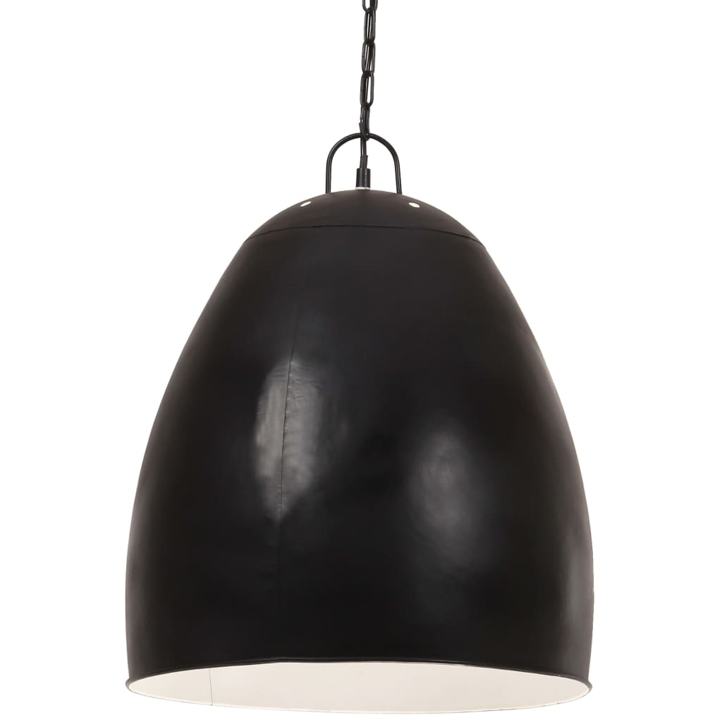 Berkfield Industrial Hanging Lamp 25 W Black Round 42 cm E27
