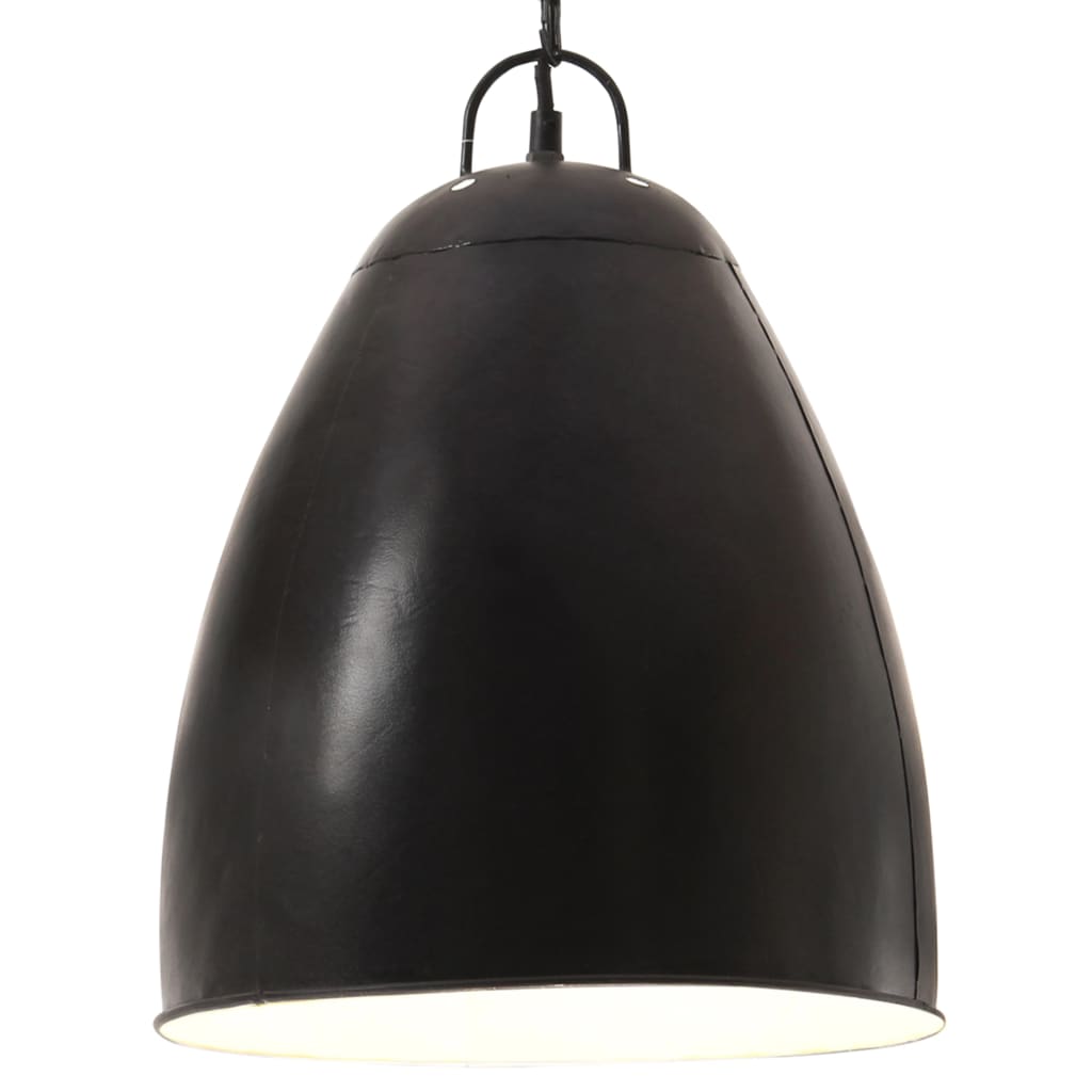 Berkfield Industrial Hanging Lamp 25 W Black Round 32 cm E27