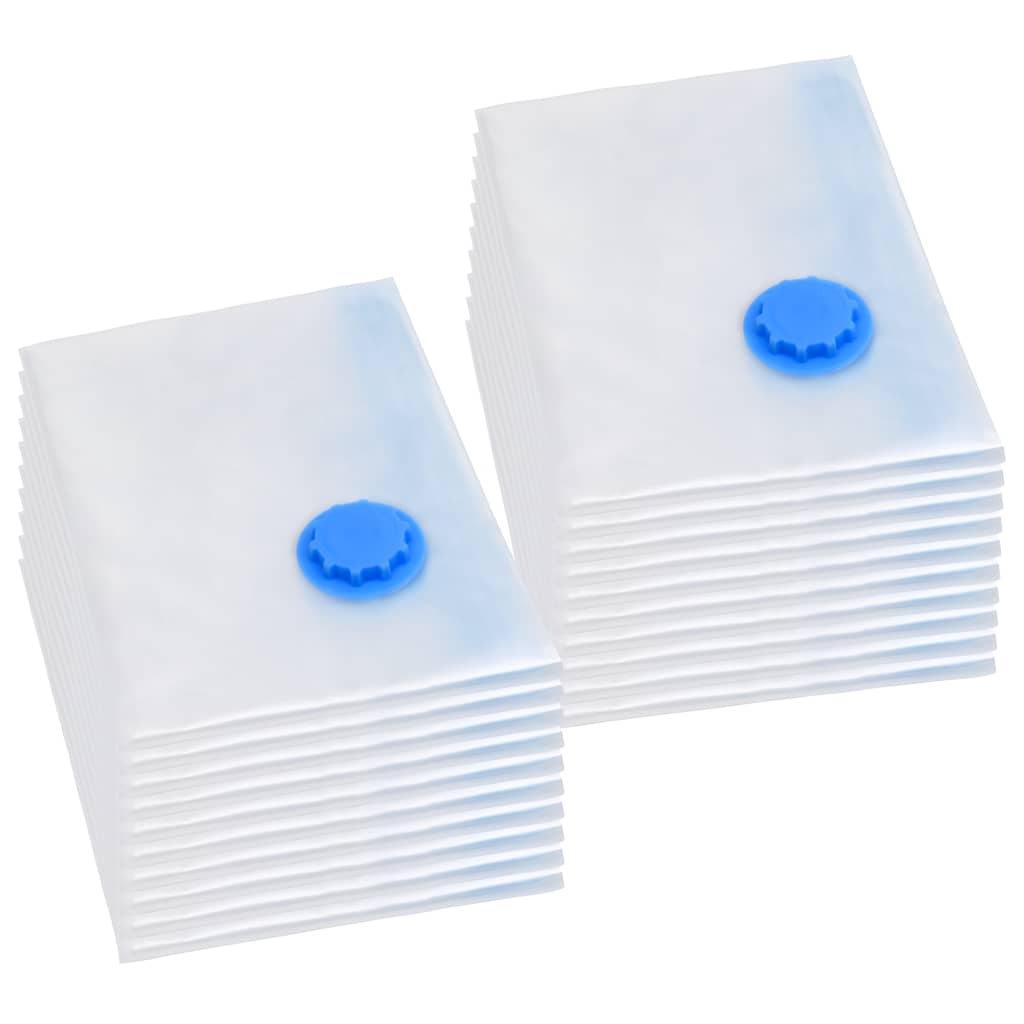 Berkfield Vacuum Travel Storage Bags Clothing Bags 120x70 cm 20 pcs