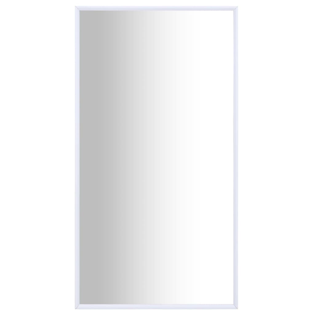 Berkfield Mirror White 100x60 cm