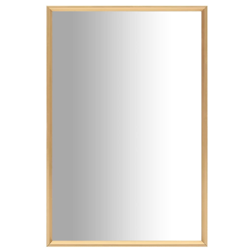 Berkfield Mirror Gold 60x40 cm