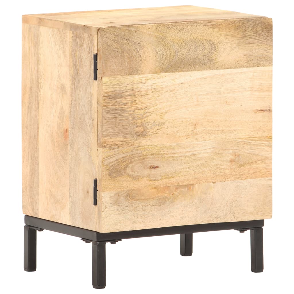Berkfield Bedside Cabinet 40x30x51 cm Solid Mango Wood