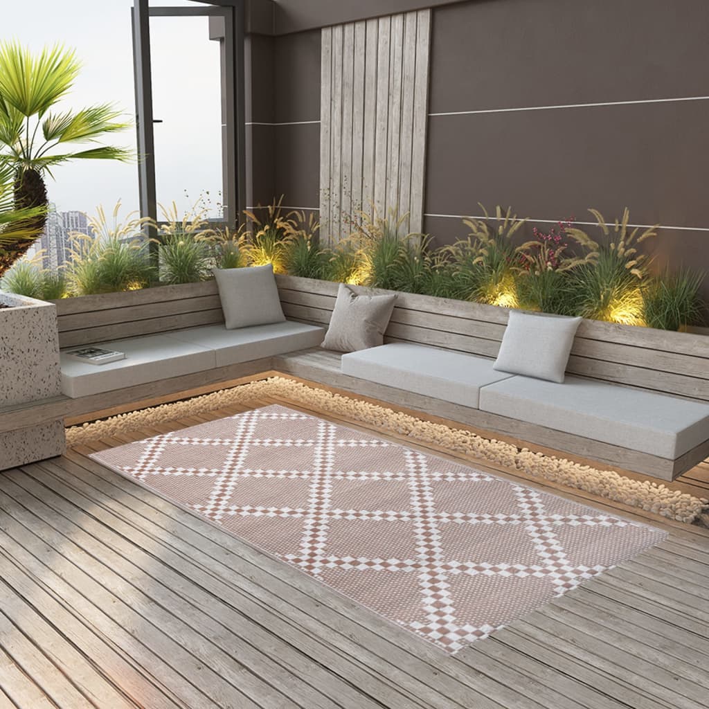 Berkfield Outdoor Carpet Brown 80x150 cm PP