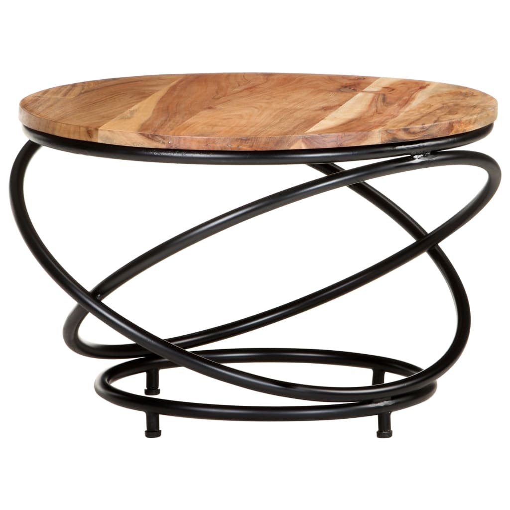 Berkfield Coffee Table 60x60x40 cm Solid Acacia Wood