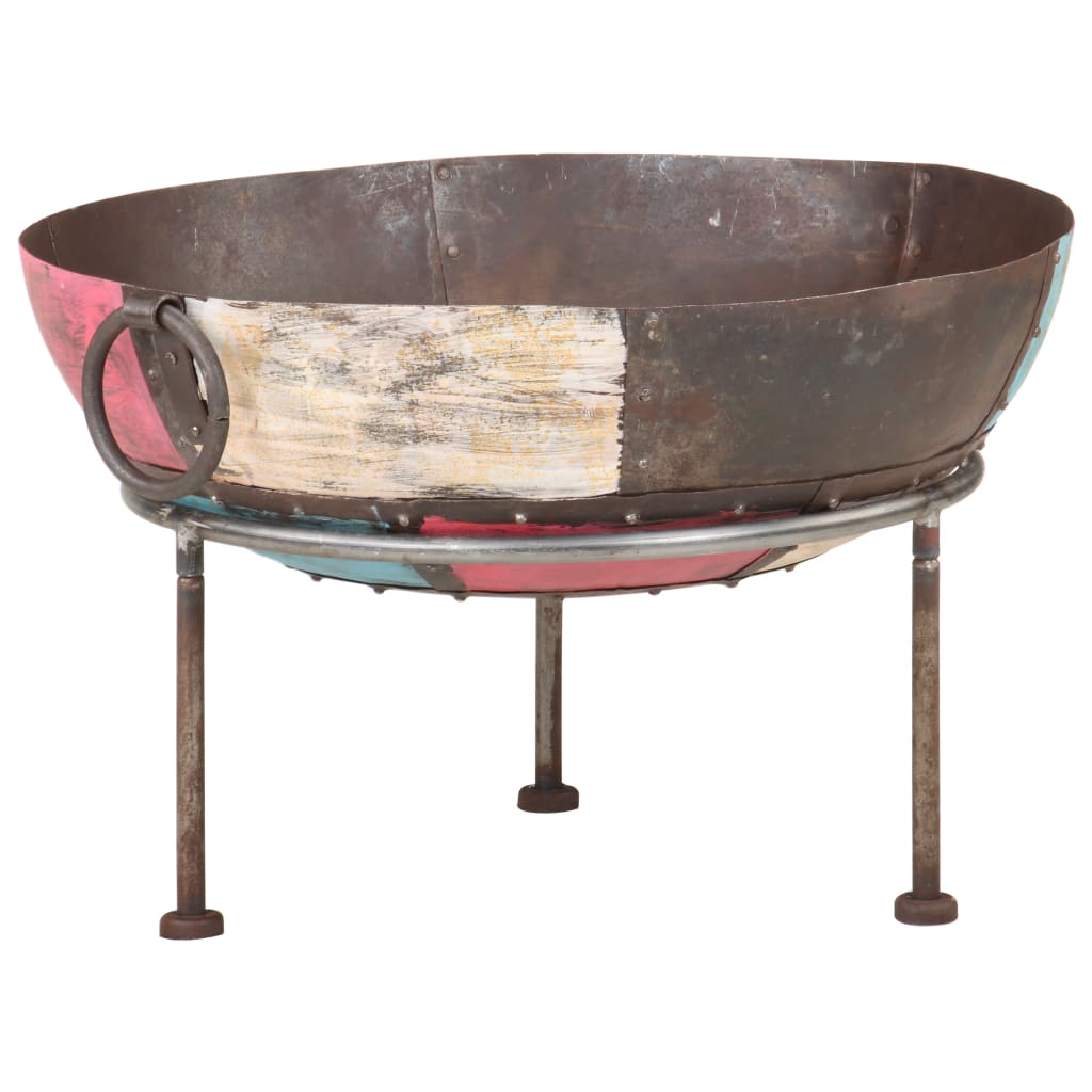 Berkfield Colourful Rustic Fire Pit Ì÷ 60 cm Iron