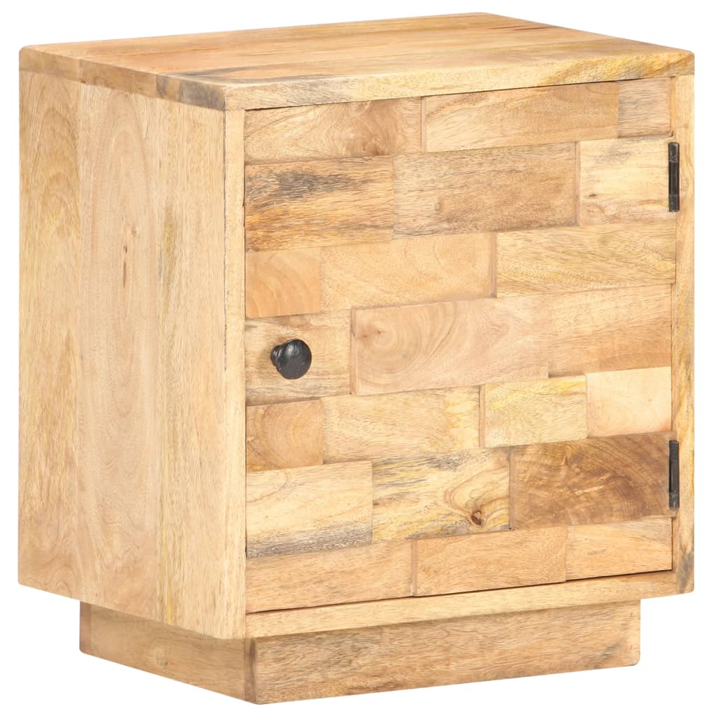 Berkfield Bedside Cabinet 40x30x45 cm Solid Mango Wood