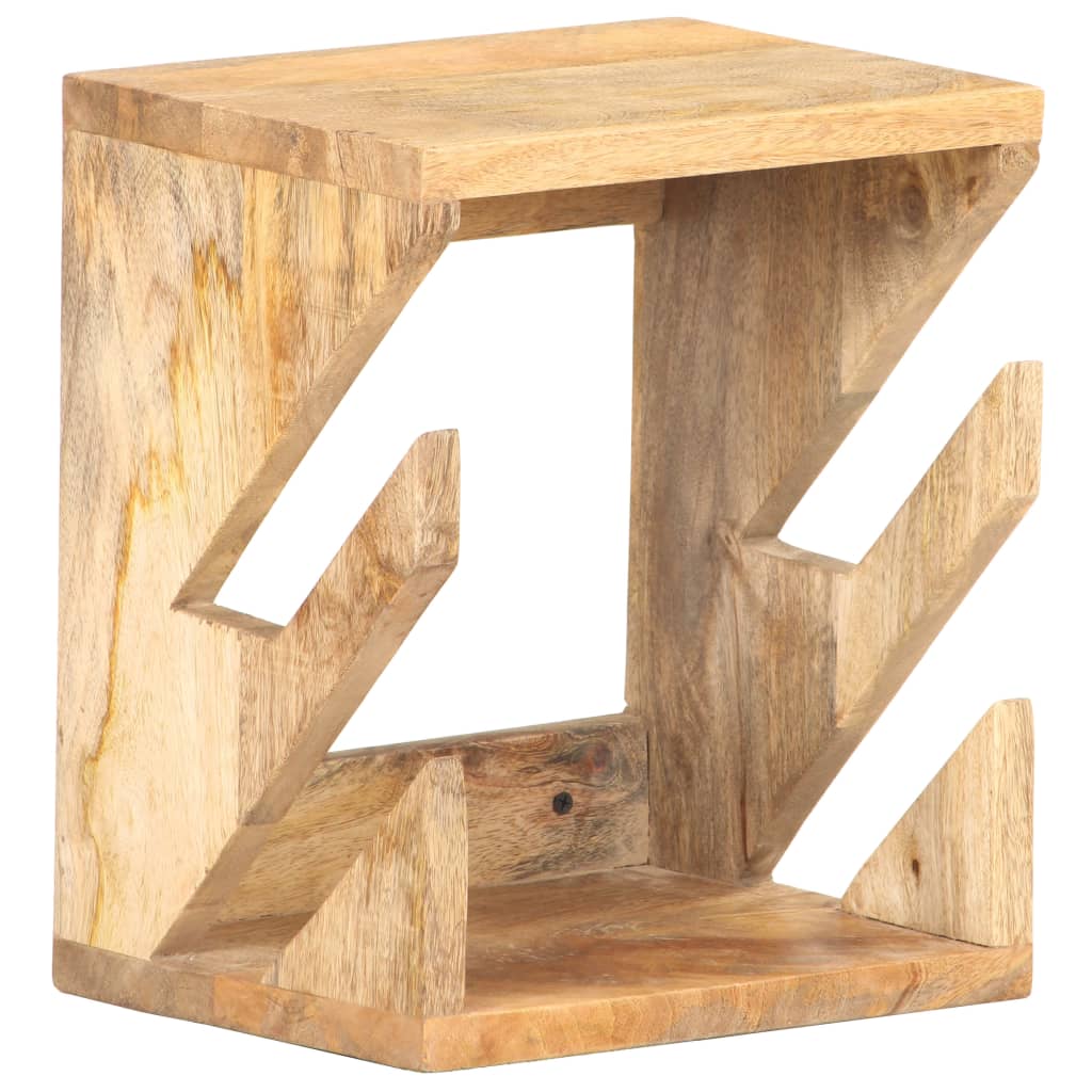 Berkfield Wall Mounted Skateboard Holder 25x20x30 cm Solid Mango Wood