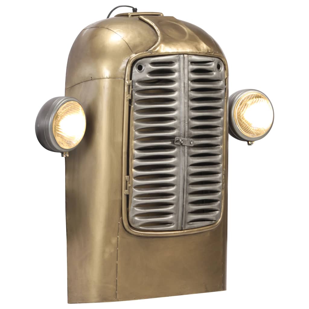 Berkfield Wall Lamp in Tractor Design Iron