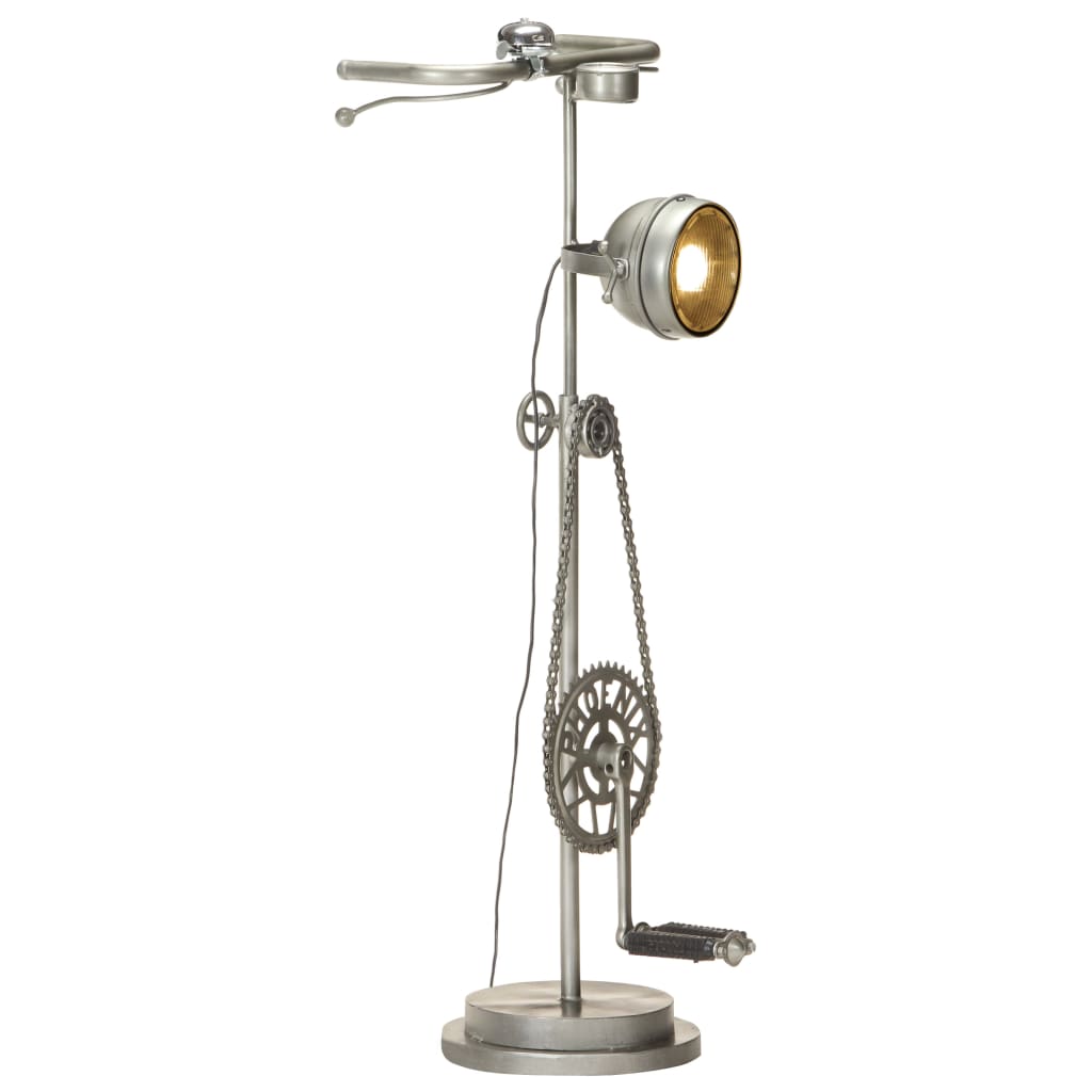 Berkfield Stand Lamp in Bike Design Iron